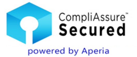 PCI Compliance seal for payment services.